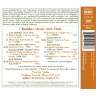 CHAMBER MUSIC WITH VIOLA