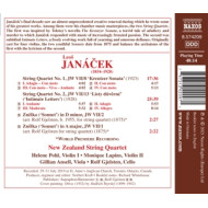 JANACEK: STRING QUARTETS NOS. 1 & 2/SONNETS