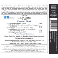GREGSON: CHAMBER MUSIC