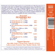 PENDERECKI: COMPLETE MUSIC FOR STRING QUARTET/STRING TRIO