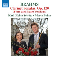 BRAHMS CLARINET SONATAS OP.120 (FLUTE AND PIANO)