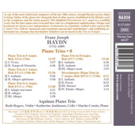 HAYDN: PIANO TRIOS VOL.8