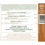 MALIPIERO: CELLO CONCERTO / GHEDINI: L'OLMENETA