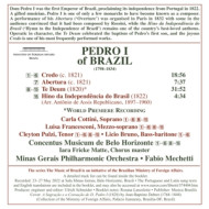 PEDRO I OF BRAZIL: TE DEUM/CREDO/HINO DA INDEPENCIA DO BRASIL