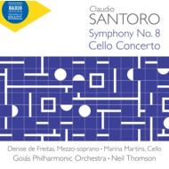CLAUDIO SANTORO: SYMPHONY NO. 8 - CELLO CONCERTO