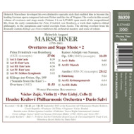 MARSCHNER: OVERTURES AND STAGE MUSIC, VOL. 2