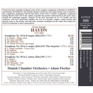 HAYDN: LATE SYMPHONIES, VOL. 1 NOS. 9395