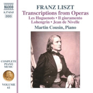 FRANZ LISZT: COMPLETE PIANO MUSIC, VOL. 61 - TRANSCRIPTIONS FROM OPERAS