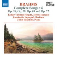 BRAHMS: COMPLETE SONGS, VOL. 6