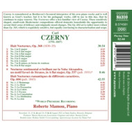 CARL CZERNY: NOCTURNES