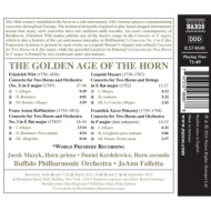 MOZART, WITT & HOFFMEISTER: THE GOLDEN AGE OF THE HORN - CONCERTOS FOR TWO HORNS