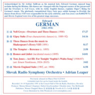 EDWARD GERMAN: MERRIE ENGLAND SUITE - BRITISH LIGHT MUSIC, VOL. 10