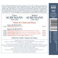 SCHUMANN: MUSIC FOR VIOLIN AND PIANO