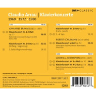 KLAVIERKONZERTE BRAHMS/SCHUMANN/BEETHOVEN