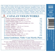 GRANADOS, MONTSALVATGE & MOMPOU: CATALAN VIOLIN WORKS