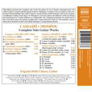 FEDERICO MOMPOU - GASPAR CASSADO: COMPLETE SOLO GUITAR WORKS