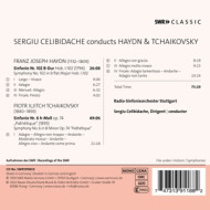 SERGIU CELIBIDACHE CONDUCTS TCHAIKOVSKY AND HAYDN