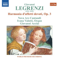 LEGRENZI: HARMONIA D'AFFETTI DEVOTI OP. 3