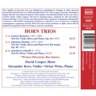 HORN TRIOS