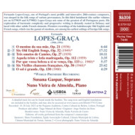 FERNANDO LOPES-GRACA: SONGS AND FOLK SONGS, VOL. 3