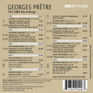 BEETHOVEN, BERLIOZ & BRAHMS: GEORGES PRETRE - THE SWR RECORDINGS