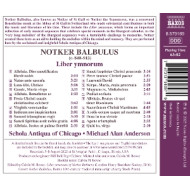 NOTKER BALBULUS - LIBER YMNORUM
