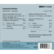 SAINT-SAENS & GERSHWIN - 1993 CONCERT