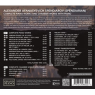 SPENDIAROV: COMPLETE PIANO WORKS AND CHAMBER WORKS WITH