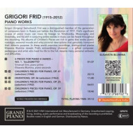 GRIGORI FRID: PIANO WORKS