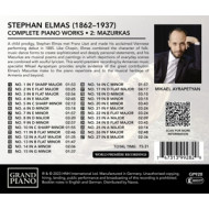 STEPHAN ELMAS: COMPLETE PIANO WORKS 2