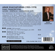 KHACHATURIAN: PIANO TRANSCRIPTIONS