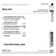 OBOE SOLO:SONATA BWV1013