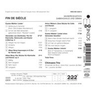 BERG/MAHLER/WEBERN/ZEMLINSKY: FIN DE SIECLE
