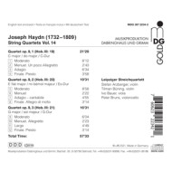 HAYDN STRING QUARTETS VOL. 14: OP.9 NO. 1, 2 & 3