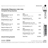 GLAZUNOV: COMPLETE STRING QUARTETS