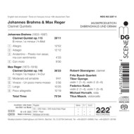BRAHMS & REGER: CLARINET QUINTETS