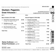 PAGANINI & GIULIANI: GIULIANI & PAGANINI: GREAT VIRTUOSOS!