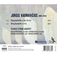 STRING QUARTETS NO. 3 & NO. 4
