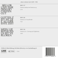 BACH KANTATEN NO. 49
