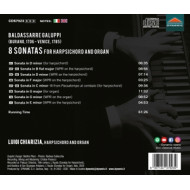 GALUPPI: 8 SONATAS FOR HARPSICHORD AND ORGAN