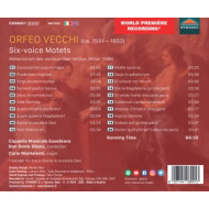 ORFEO VECCHI: SIX VOICE MOTETS