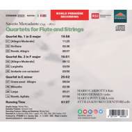 MERCADANTE: QUARTETS FOR FLUTE AND STRINGS