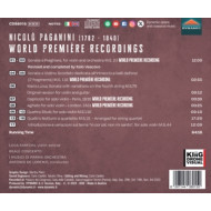 NICCOLO PAGANINI: WORLD PREMIERE RECORDINGS - SONATA A PREGHIERA