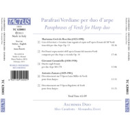 PARAPHRASES OF VERDI FOR HARP DUO