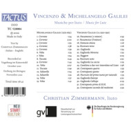GALILEI: MUSIC FOR LUTE
