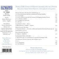MUSIC FROM ITALIAN PATRIOT MAZZINI'S LETTERS PLAYED ON HIS GUITARS