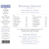 SACRI MUSICALI AFFETTI - OPERA QUINTA