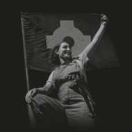THE BLACK FLAG HOISTED