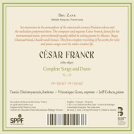 FRANCK: COMPLETE SONGS AND DUETS