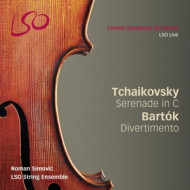 SERENADE FOR STRINGS/DIVERTIMENTO FOR STRING ORCHESTRA